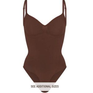 SKIMS Seamless Sculpt Brief Bodysuit in Oxide